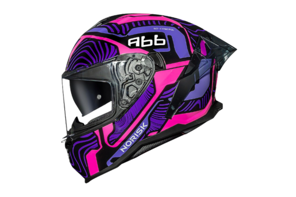 Capacete Feminino Norisk Strada 2 Fusion Roxo